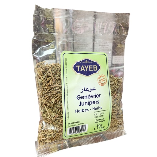 [ETSGNV50gx24] Genévriers TAYEB - Sachet 50g x 24