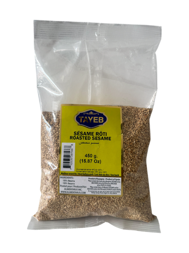 [ETSGSG450G] Graines de Sésame Grillées - Sachet 450g