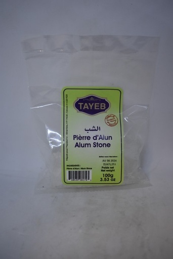 [ETSPA100g] Alum stone TAYEB - Bag 100g x 24