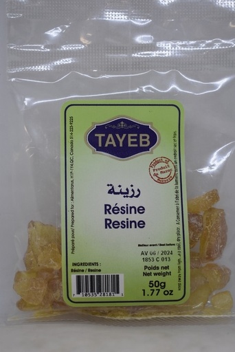 [ETSRES50g] Resine TAYEB - Sachet 50g x 24
