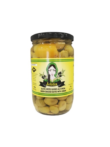 [JBOVCC72CL] JEBLIA Broken Olives with Lemon Bocal 72cl x 8