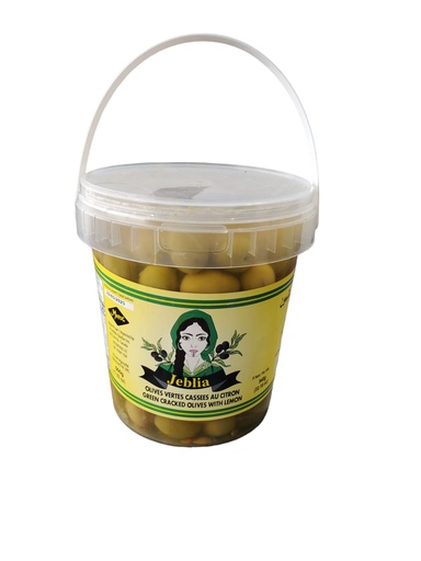 [JBOVCC940G] JEBLIA Olive Vertes cassées aux citrons 940G x 12