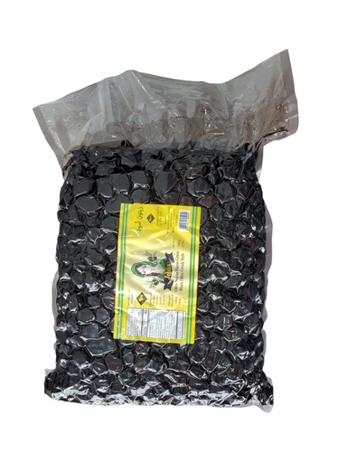 [JBONFG4.54KG] JEBLIA Olives Noires façon Grèce ( Sac sous vide) Cart 2 sac x 4.54 KG