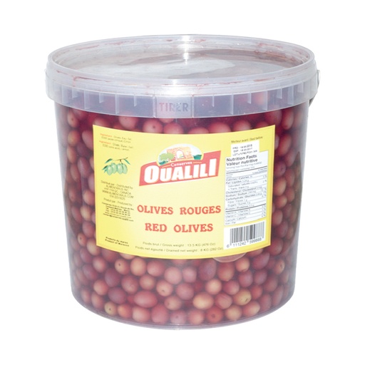 [ORO7Kg] Olives Rouges OUALILI 7 kg