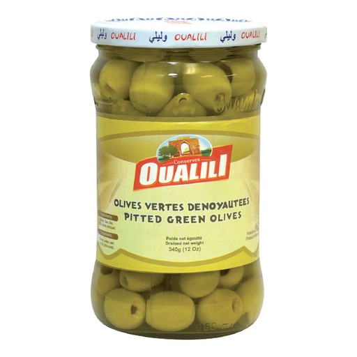 [OVD6] Olives Vertes Dénoyautée OUALILI 340g
