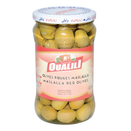 [OM6-72cl] Olives Msslala OUALILI 400g