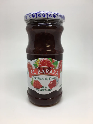 [CFBFR37] Strawberry jam El BARAKA 430g