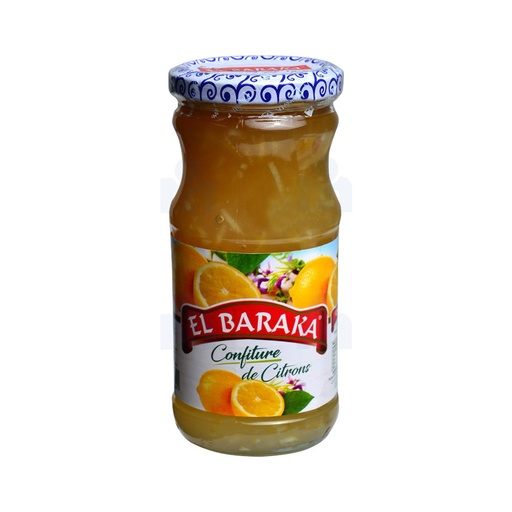 [CFBC37] Confiture de citron EL BARAKA 430g