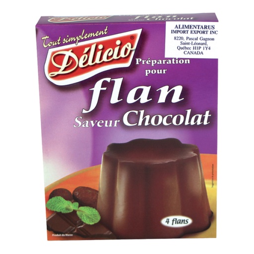 [FDCH] Flan chocolat DÉLICIO