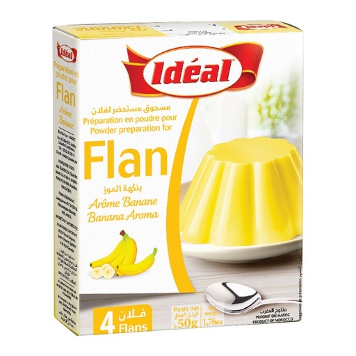 [FIB] Flan banane IDÉAL