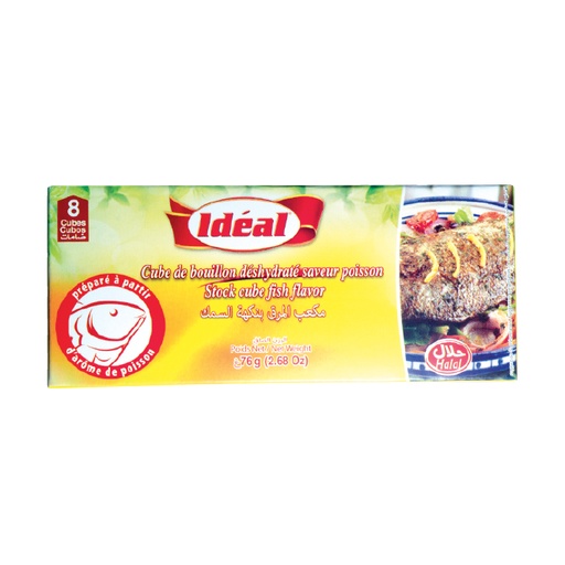 [BIPS8] Bouillon IDEAL Hallal Poisson