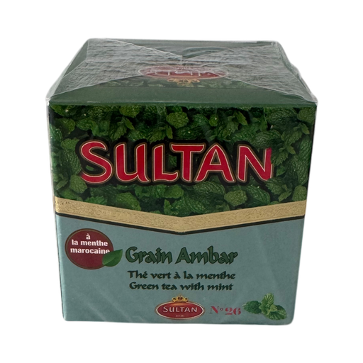 [TVSAM150Gx60] Thé Vert Sultan AMBAR la menthe 150g x 60