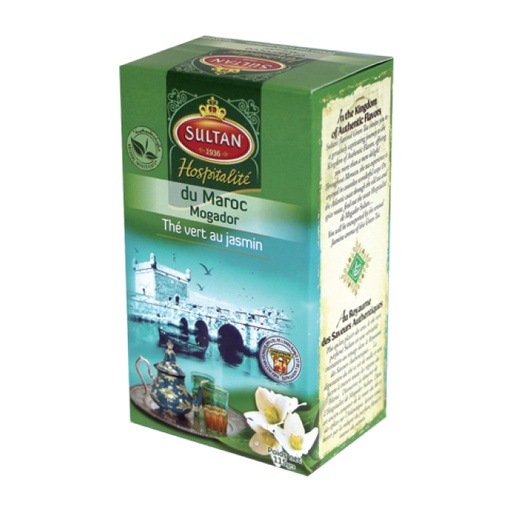 [TVSHMG100G] Green tea Chaara with Jasmine 100g SULTAN - HOSPITALITY COLLECTION