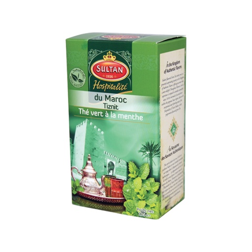 [TVSHTO95G] Thé Vert Chaara à la Menthe SULTAN 95g - COLLECTION HOSPITALITÉ