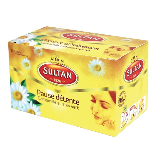 [TSPD20sx12] Tisane pause détente SULTAN 32g x 12