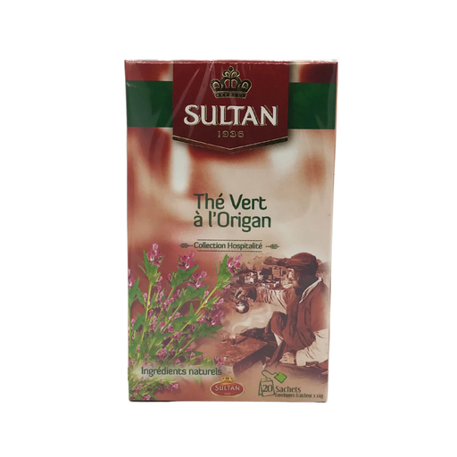 [TSHA20Sx12] Thé vert à l'origan 28g SULTAN x 12