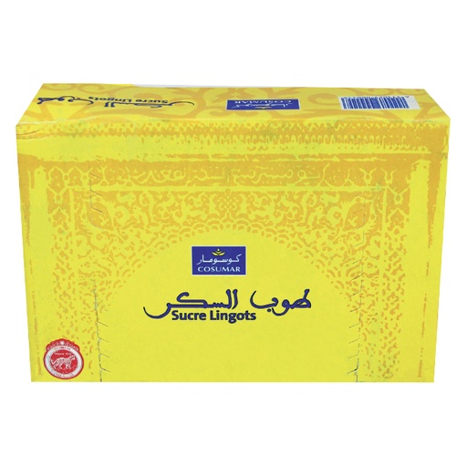 [SLC] Sucre en lingot 1 Kg - COSUMAR - (JAUNE)