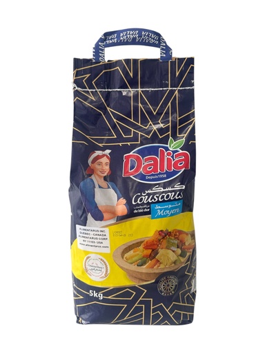 [DLCS5kg] Couscous Moyen DALIA 5 kg