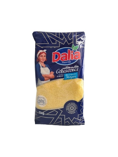[DLCSM1] Couscous moyen DALIA 1kg