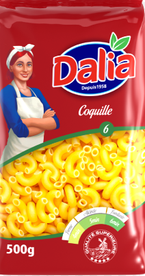 [DLPCO500] Pâtes coquille DALIA 500g