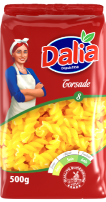[DLPT500] Pâtes torsade DALIA 500g