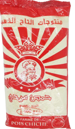 [FPCA400g] Farine de pois chiche ALGÉRIEN 400g x 36