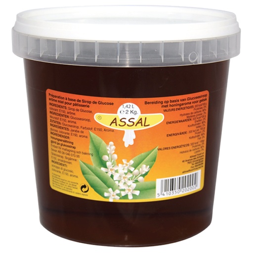 [SGA2kg] Glucose syrup honey flavor ASSAL 2kg
