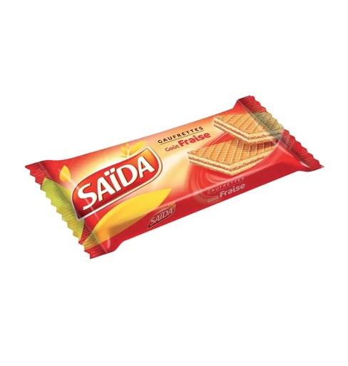 [BISTNGSF] Gaufrettes Fraise SAÏDA 100g