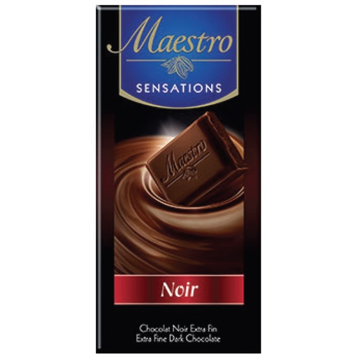 [CHMNR90G] Chocolat Noir MAESTRO 90 gr