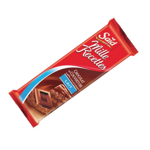 [CHCL500g] Chocolat de Couverture au lait SAID 500g