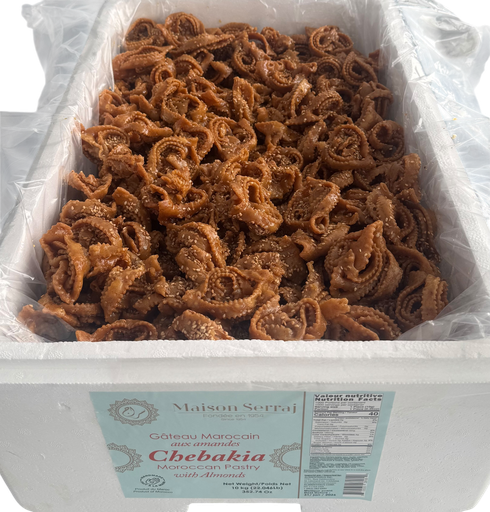 [GMCH10KG] Moroccan Pastry CHEBAKIA 10 KG