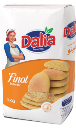 [SFND1] Semoule Finot de blé dur DALIA 1 KG