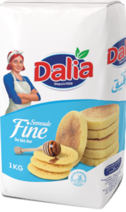 [SFD1] Semoule Fine de blé dur DALIA 1 KG