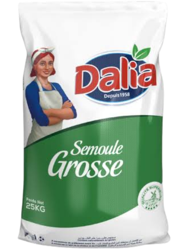[SMG25kg] Wheat Semolina thick 25Kg