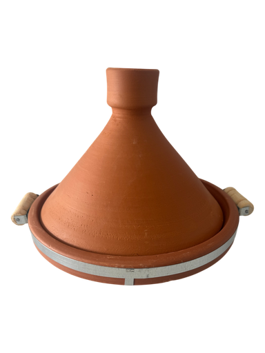 [TTCNM30] Tajine TAYEB 30 cm - Conical Nature with metal