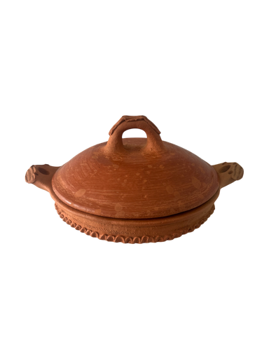 [TGRTC35x1] Tagra TAYEB 35 CM artisanale avec couvercle