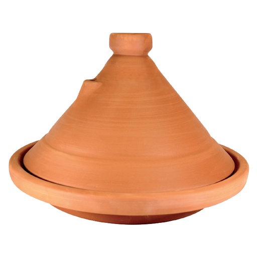 [TN25] Tajine 25 cm Nature ***Boite Assiettes + Boite Chapeaux ***