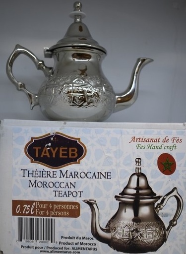 [TTM0.75L] Théière TAYEB - Artisanale 0.75L (4 Personnes)