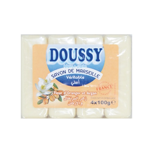 [SVDAJ100] Marseille Soap with Argan and Orange Blossom DOUSSY