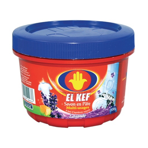 [SVKPL500] Savon El Kaf Pâte Lavande 500g x 24