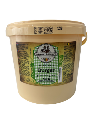 [SBAH4.7KG] Sauce Burger AUGUST & HENRI 4.7KG