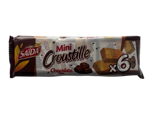 [BISTNCCH33G] MINI CROUSTILLE Chocolat SAIDA 33g x 6