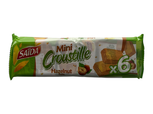 [BISTNCRN33G] MINI CROUSTILLE Noisette SAIDA 33g x 6