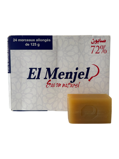 [SVMN125g] Soap El MENJEL 125g x 24