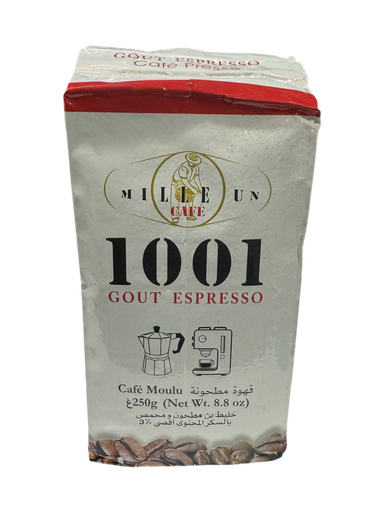 [CF1001250G] 1001 Café 250g x 20