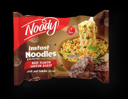 [NINSB70G] Pack Nouilles Instantanées NOODY Saveur Boeuf