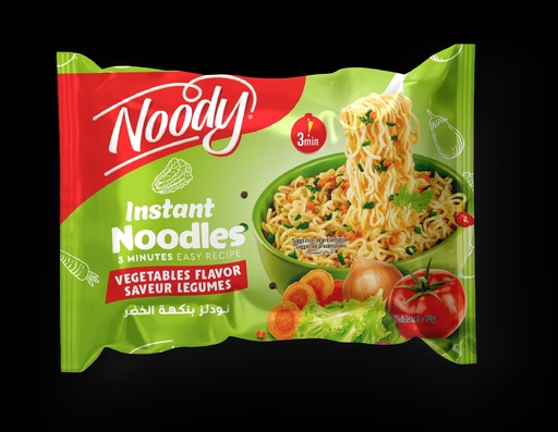 [NINSL70G] Pack Instant Noodles NOODY Vegetable Flavor