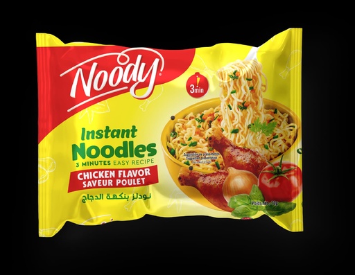 [NINSP70G] Pack Nouilles Instantanées NOODY Saveur Poulet