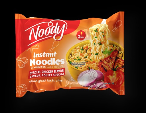 [NINSPS70g] Pack Nouilles Instantanées NOODY Saveur Poulet Special