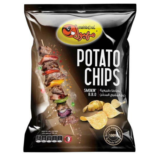 [MHCBQ85G] MAHBOUL Chips BBQ 85g x 10